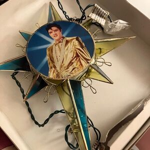 Kurt Adler light up Elvis Christmas Tree Topper